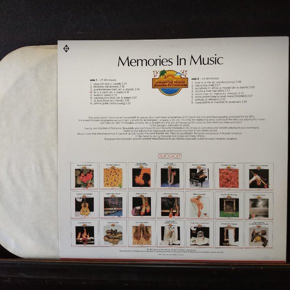 3/$25 vintage 80s Memories in Music instrumental compilation - Picture 2 of 4